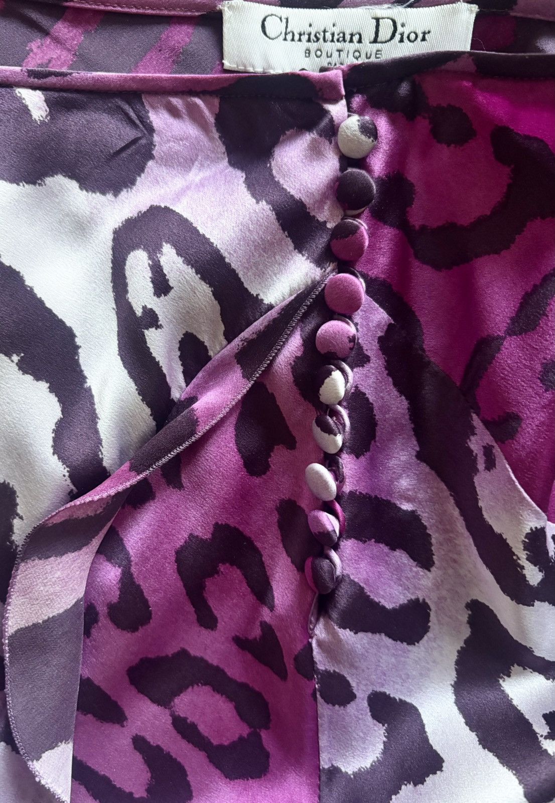 Dior Dior Silk Skirt Size 26" / US 2 / IT 38 - 2 Thumbnail