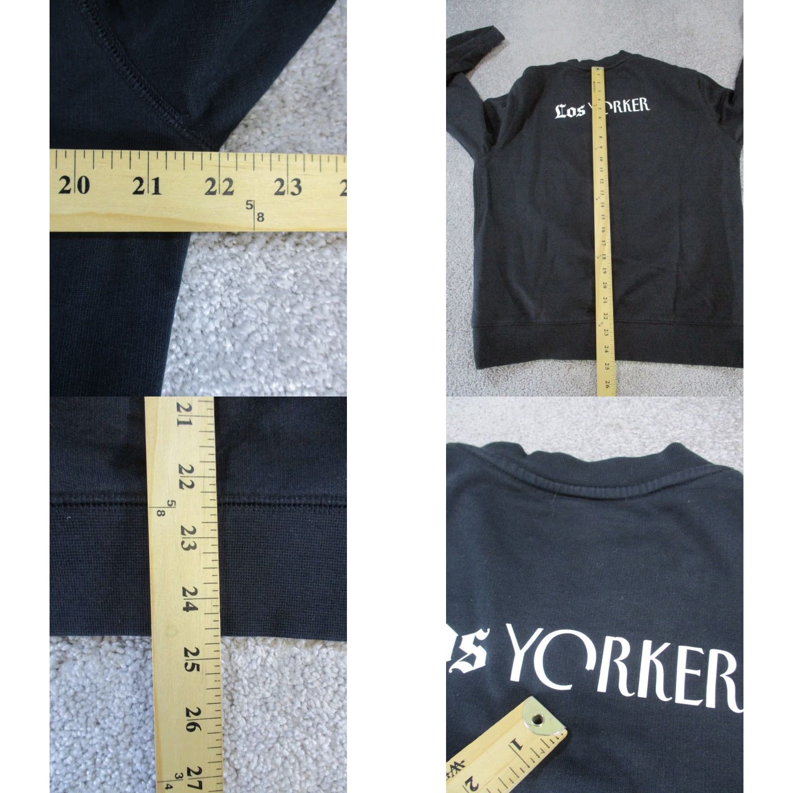Everlane Everlane Uniform Sweatshirt Men Medium Black Logo Graphic Fleece Pullover Crew Neck - Preowned/Excellent Condition Size US M / EU 48-50 / 2 - 8 Thumbnail