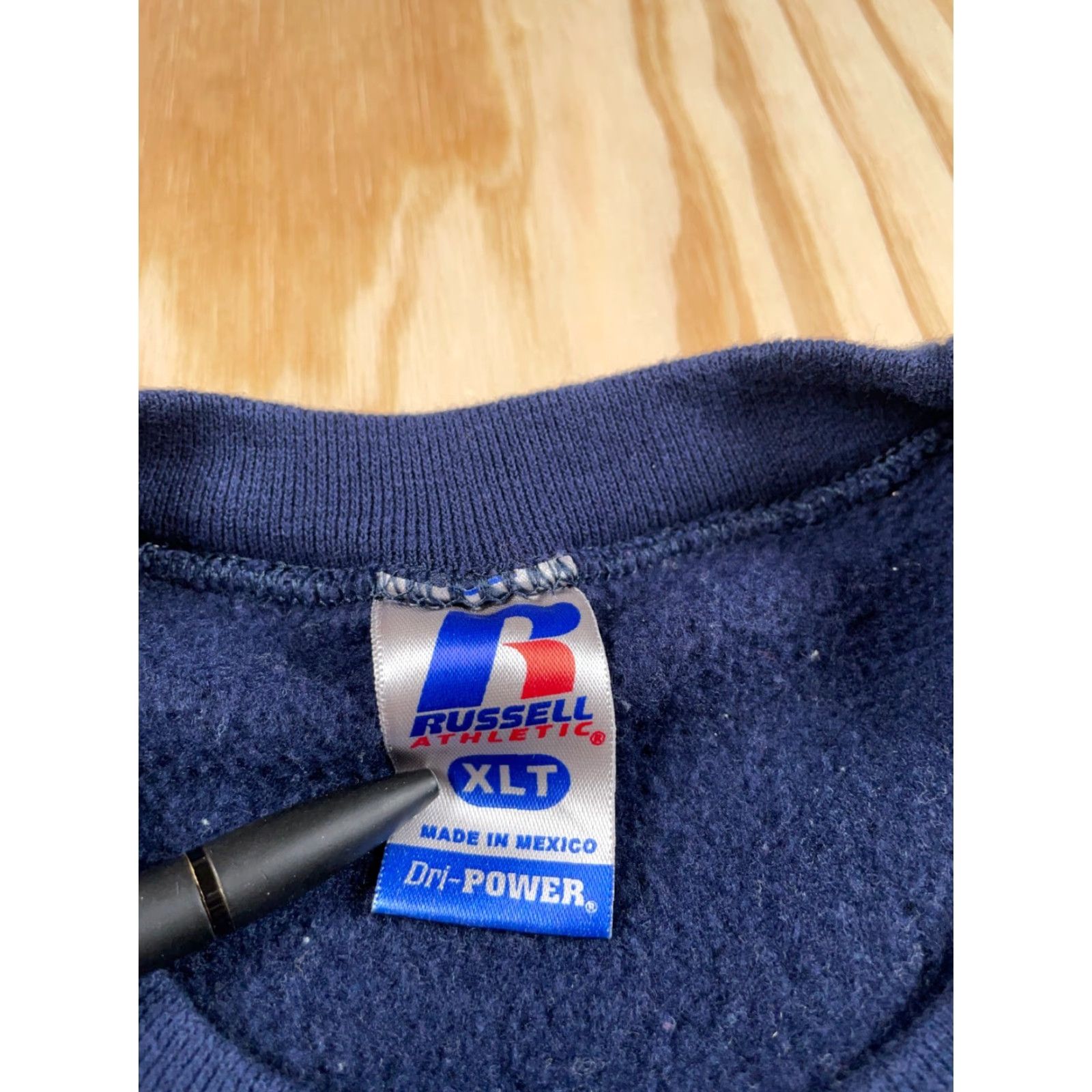Russell Athletic VINTAGE Russell Athletic Dri Power Sweatshirt Men Crewneck XL Tall Blue Heavyweight 90s Retro Size US XL / EU 56 / 4 - 3 Thumbnail
