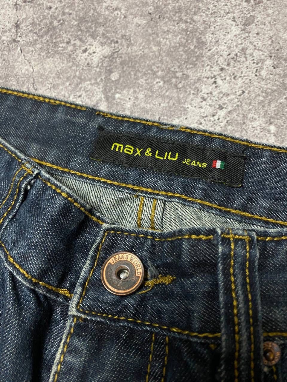 Japanese Brand × Vintage Vintage Max&Liu Pants Denim Junya Watanabe Vibe Y2k Size US 30 / EU 46 - 7 Thumbnail