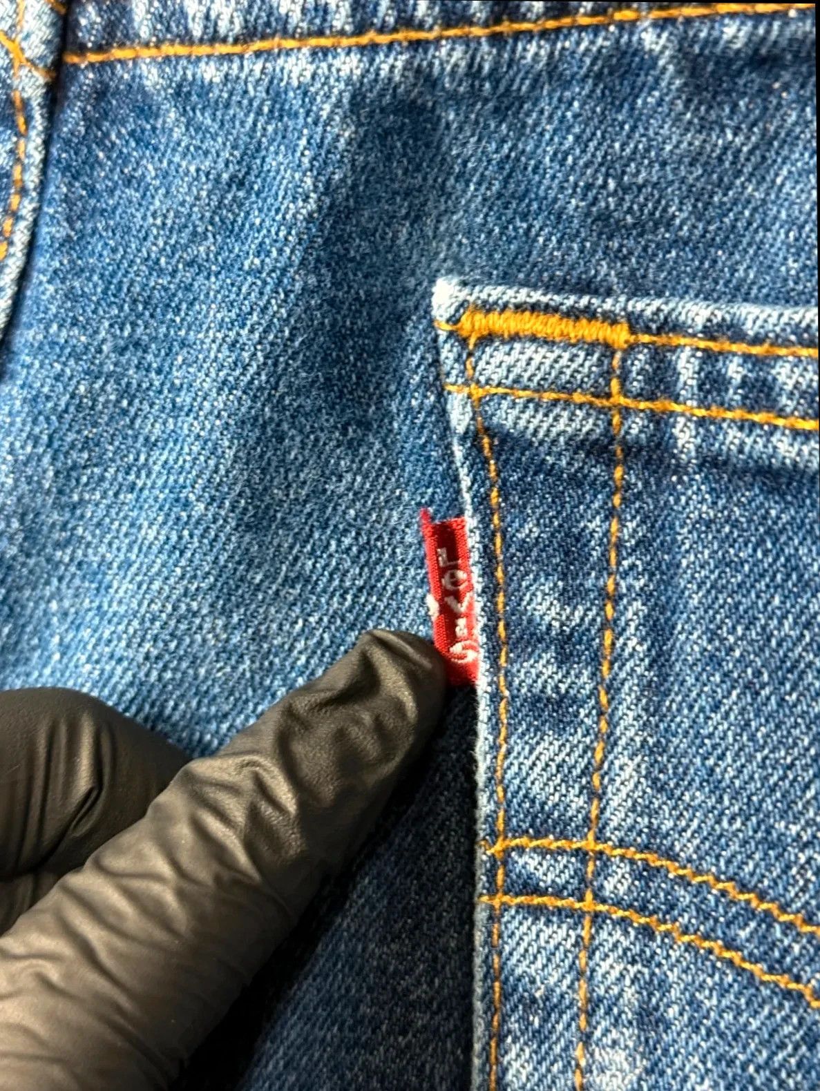 Levi's Levi's Strauss 501 jeans navy / light blue denim classic Size US 34 / EU 50 - 4 Thumbnail