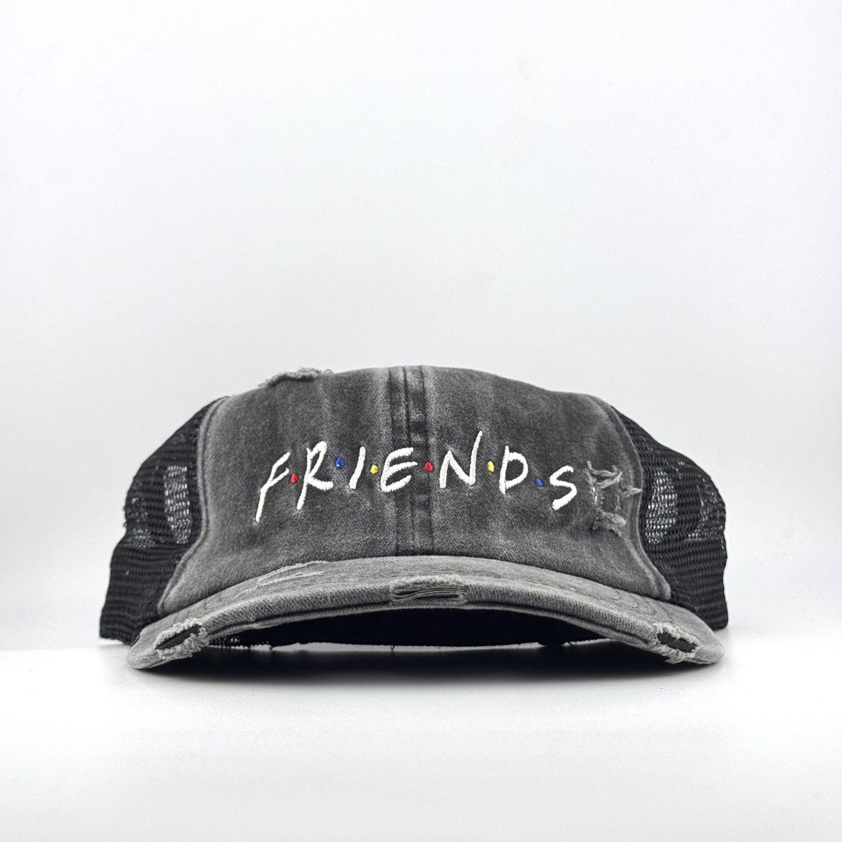 Monies Vintage Friends Distressed Trucker Hat Size ONE SIZE - 1 Thumbnail