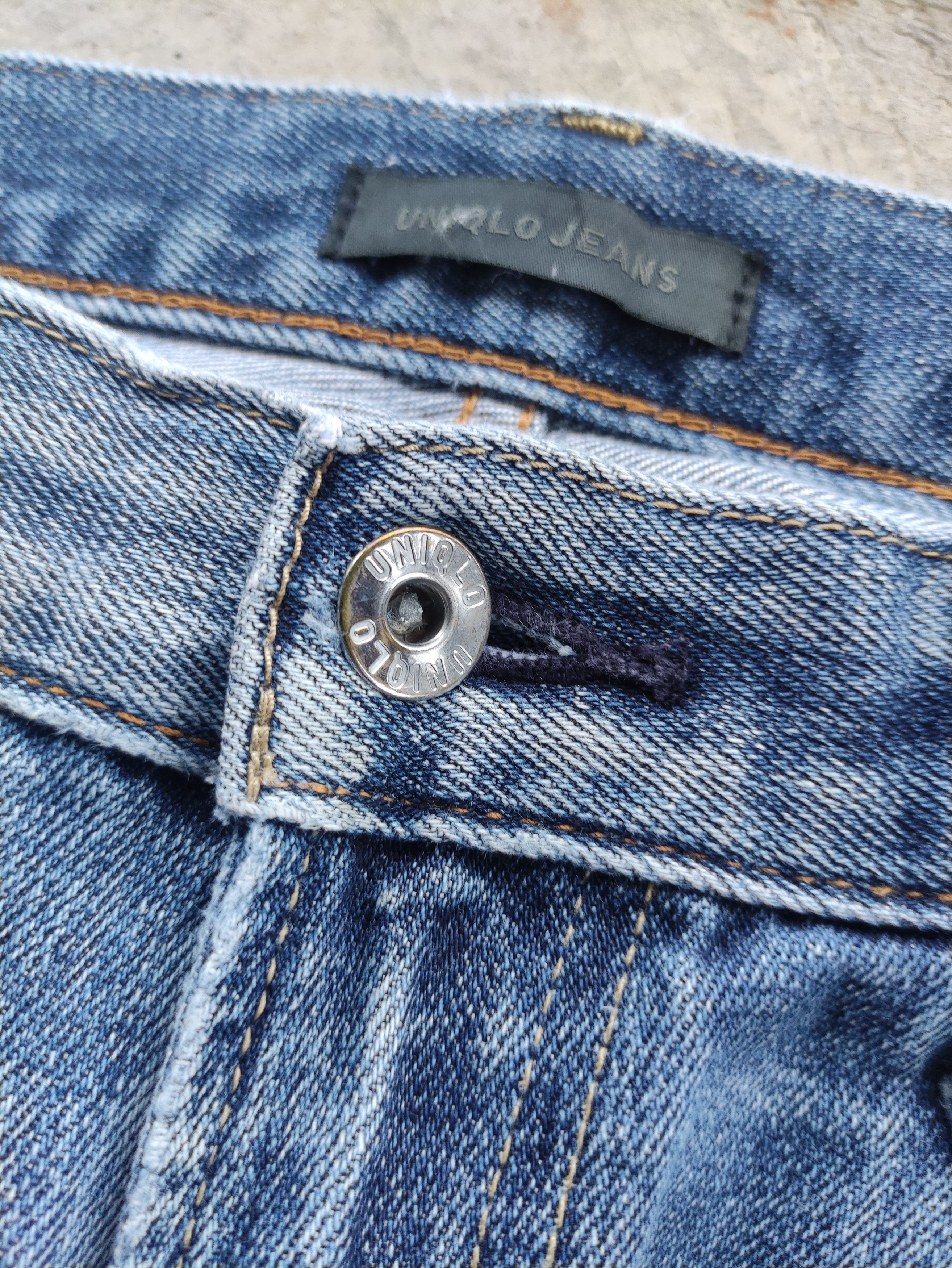 Japanese Brand Vintage Japanese Jean Distressed Faded Denim Size US 34 / EU 50 - 4 Thumbnail