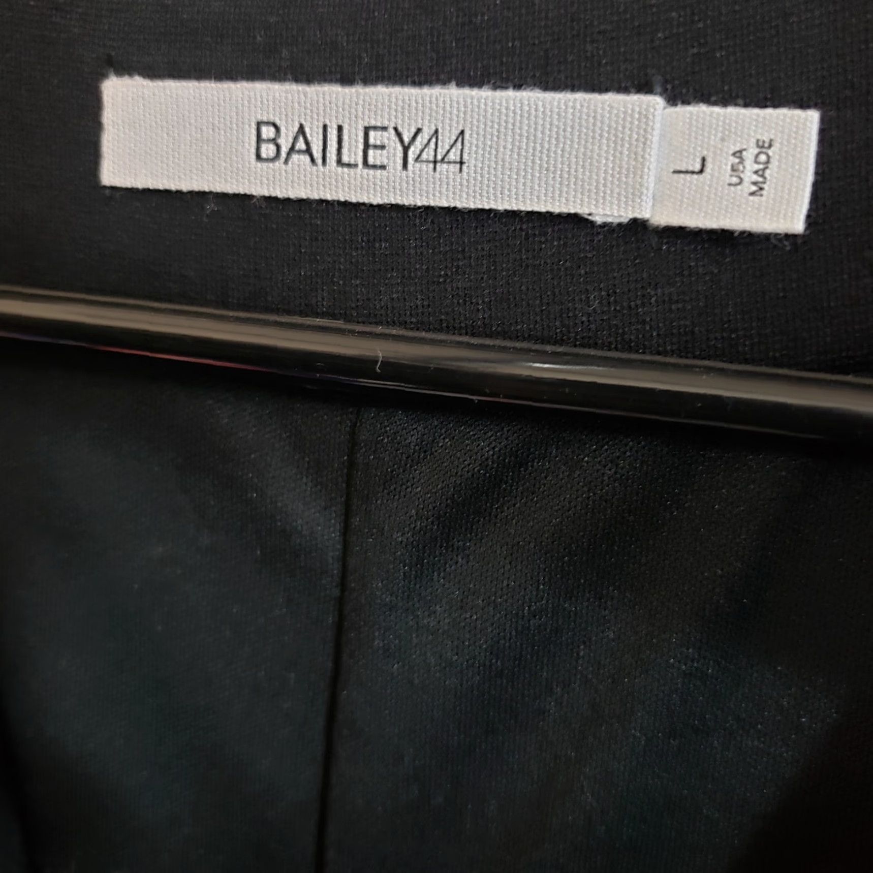 Bailey 44 Bailey 44 Womens Ellington Dress V-Neck Sleeveless Solid Black Sz Large L Knee Length Dress Womens Size L / US 10 / IT 46 - 5 Thumbnail