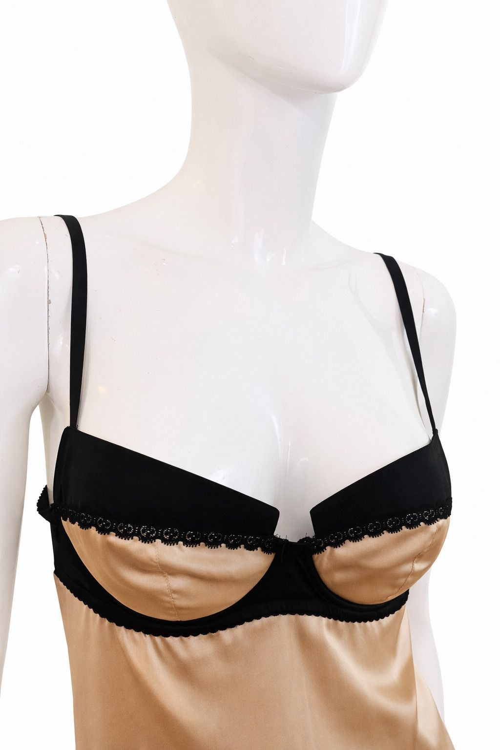 Dolce & Gabbana Dolce & Gabbana Silk Bustier Top – Satin D&G Corset - Large Size L / US 10 / IT 46 - 7 Thumbnail