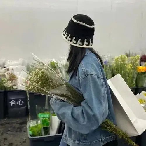 Other Flower Crochet Bucket Hat Size ONE SIZE - 2 Thumbnail