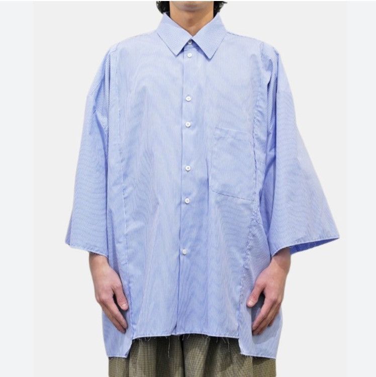 image of Men's Camiel Fortgens Cotton Research Shirt Tee Light Blue (Size Large)