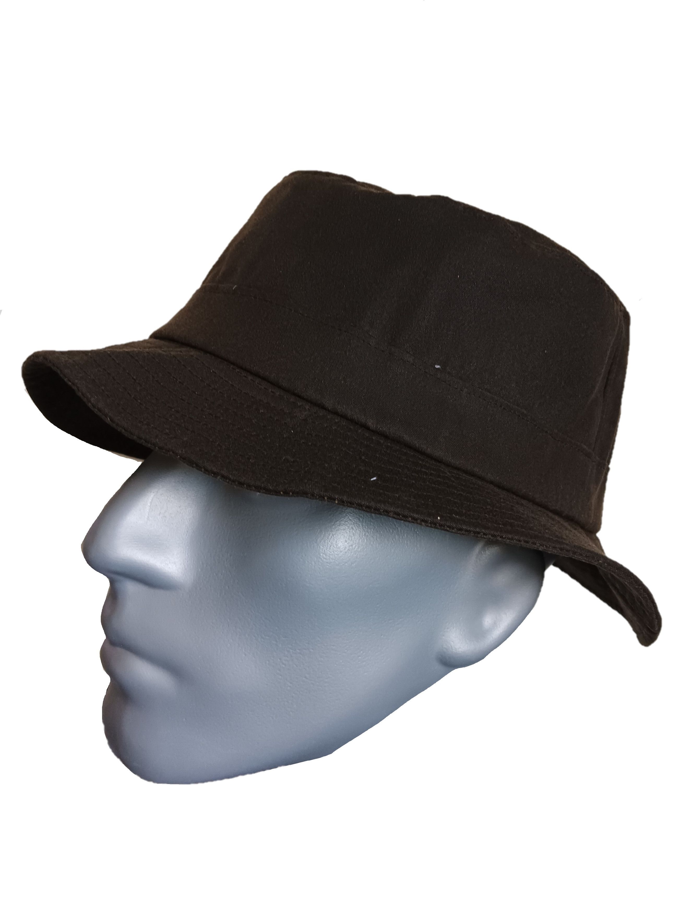 Other LARGE sz HARTSIDE Waxed Cotton Bush Hat HS71 - Dark Olive Size ONE SIZE - 4 Thumbnail