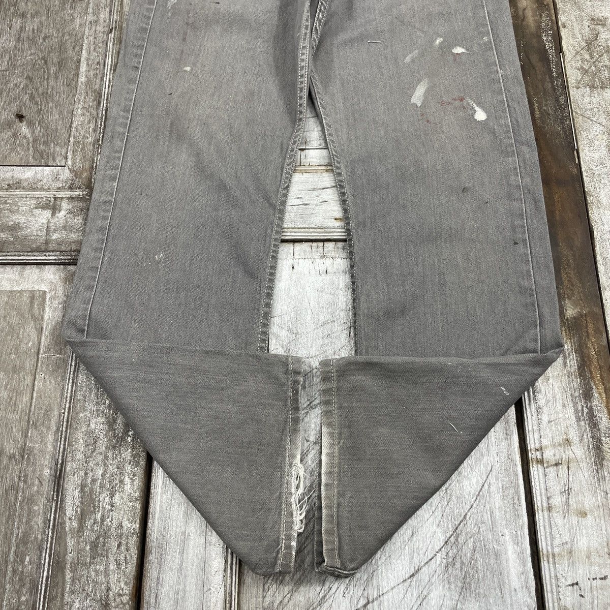 Levi's Vintage Levis 569 Gray Faded Jeans WC 271 Size US 32 / EU 48 - 6 Thumbnail