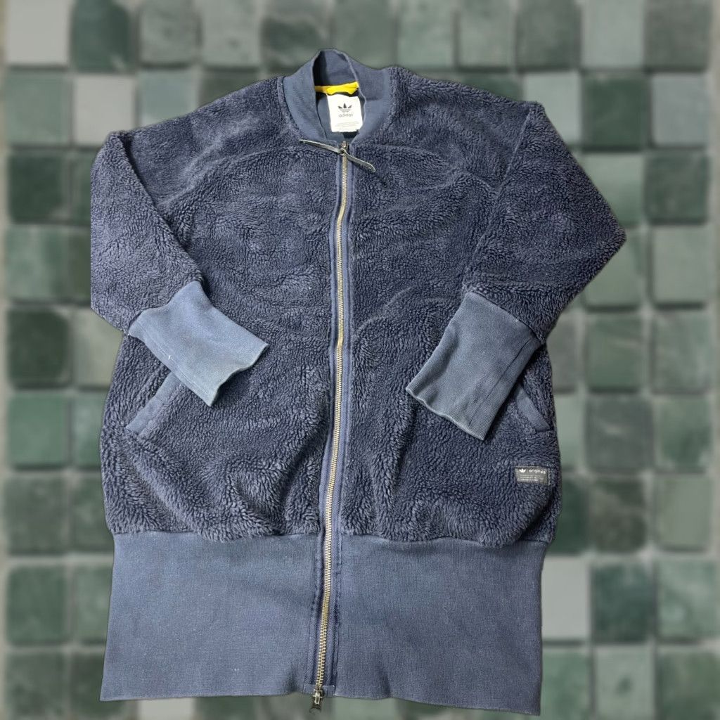 Adidas Adidas Jacket Womens Small Blue Full Zip Long Sleeve Size S / US 4 / IT 40 - 1 Thumbnail