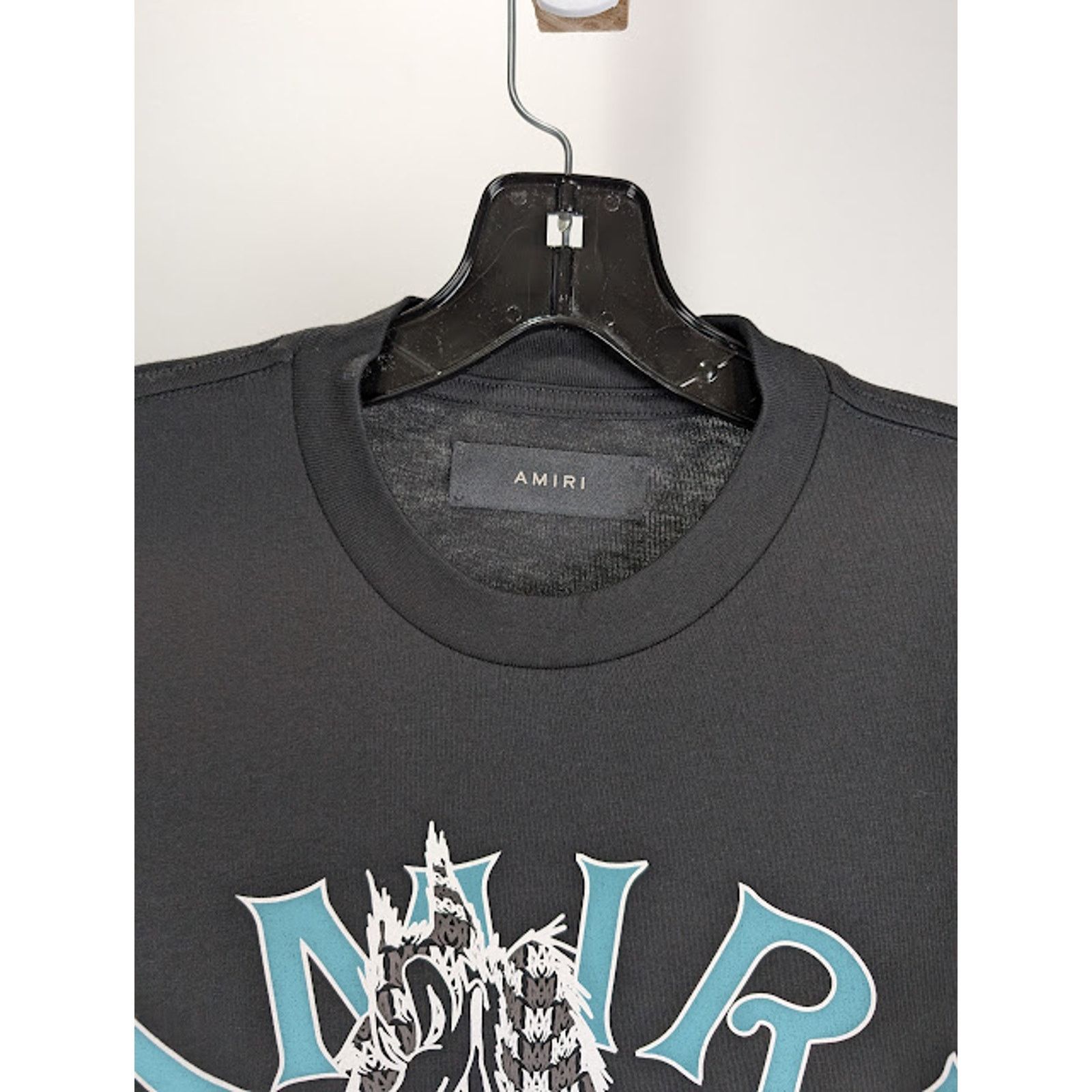 Amiri o1rshd1 Global Records T-Shirt in Black M Size US M / EU 48-50 / 2 - 3 Thumbnail