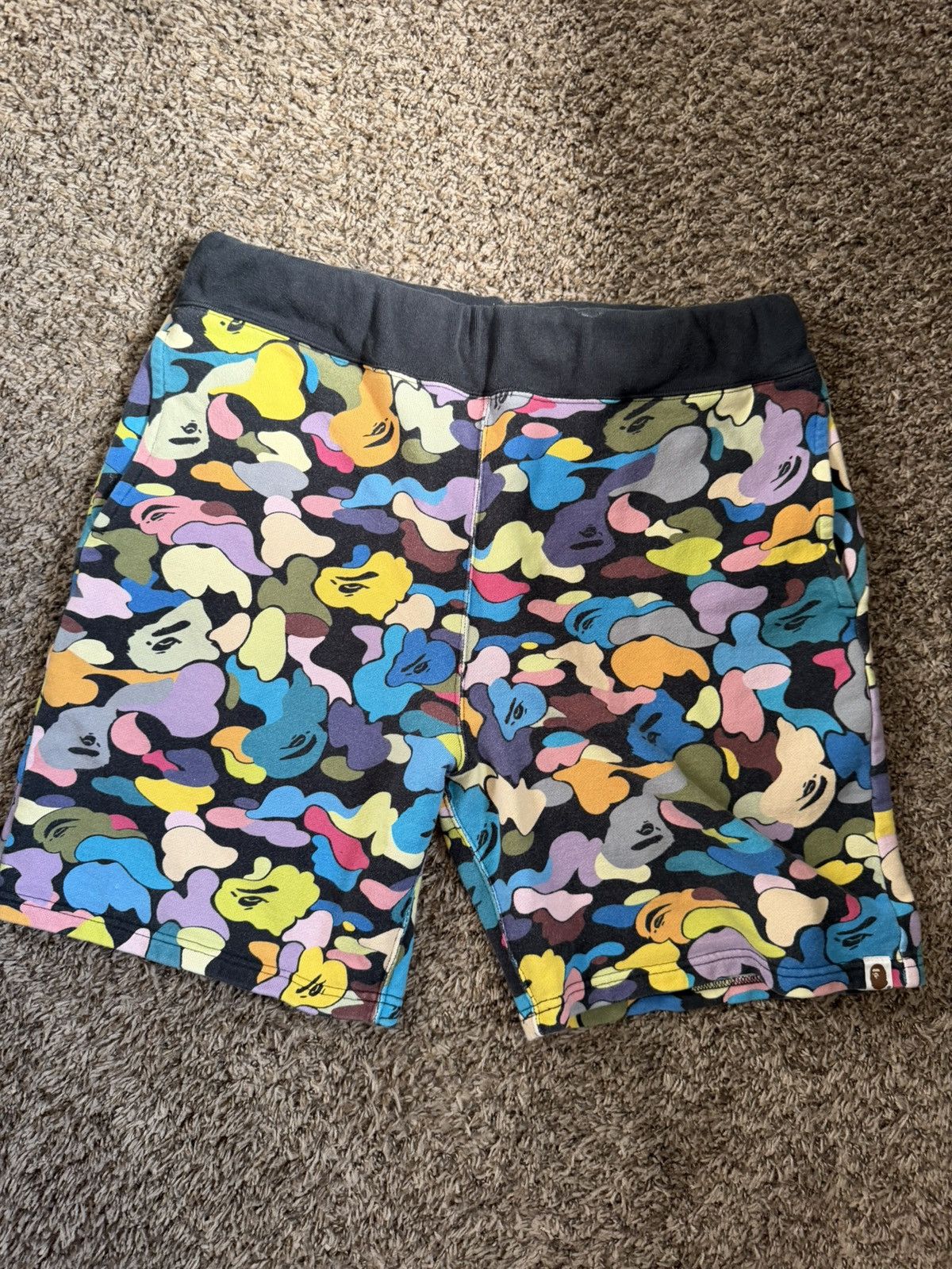 Bape bape shorts multi color Size US 38 / EU 54 - 1 Thumbnail