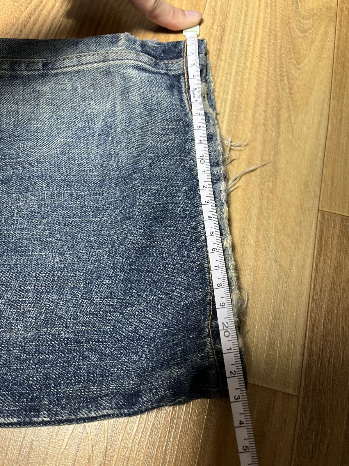 Celine × Hedi Slimane 29 Celine midnight sapphire Wesley denim pants jeans Size US 29 - 14 Thumbnail