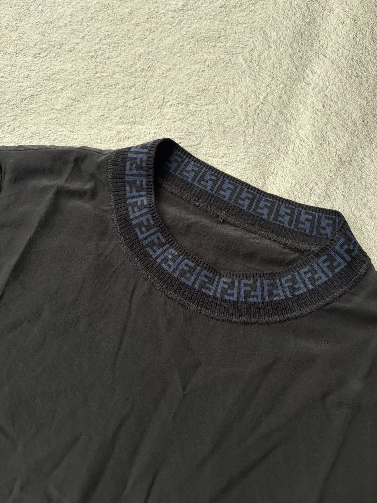 Fendi Fendi collar logo shirt vintage Size US S / EU 44-46 / 1 - 3 Thumbnail