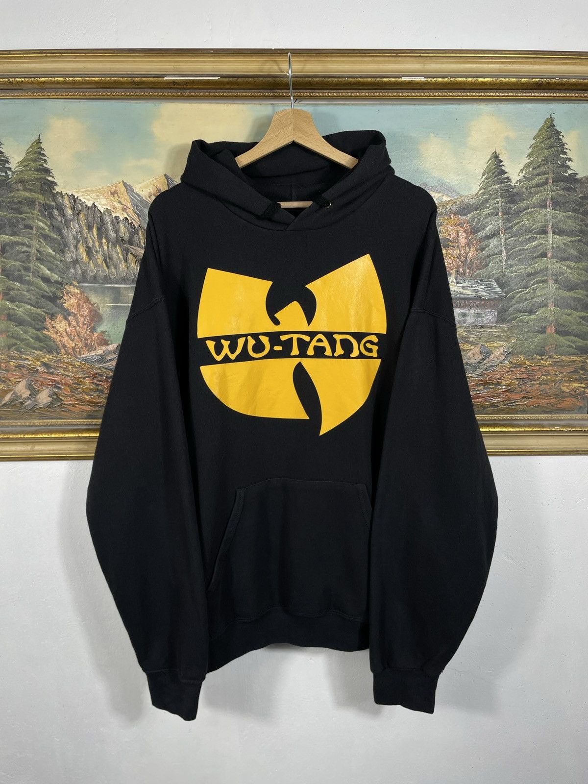 Vintage × Wu-Tang Clan Wu-Tang Clan Vintage Y2k Black Oversize Hoodie Sweatshirt Size US XXL / EU 58 / 5 - 1 Thumbnail