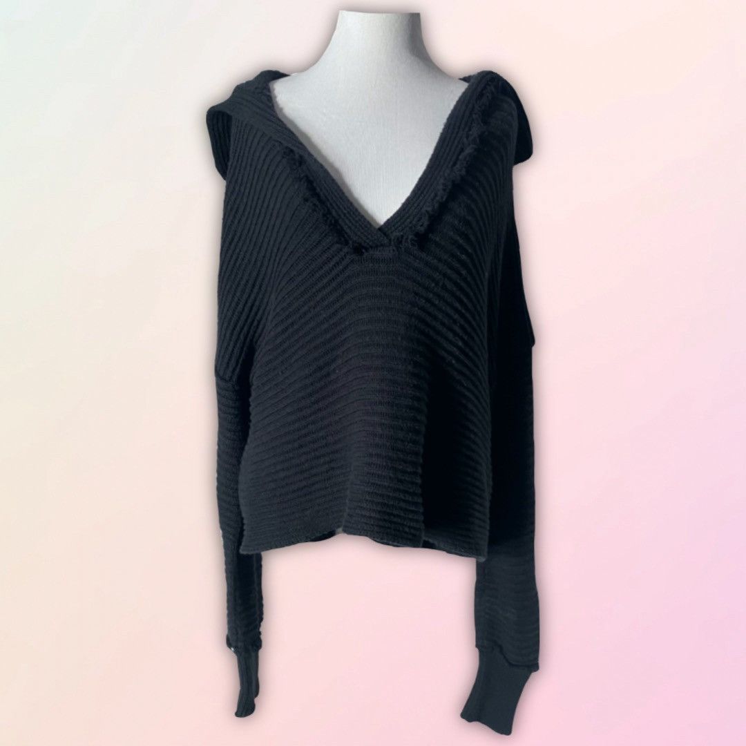 Free People Free People, Ribbed, Chunky Knit, Marlie Slouchy Sweater Size XS / US 0-2 / IT 36-38 - 1 Thumbnail