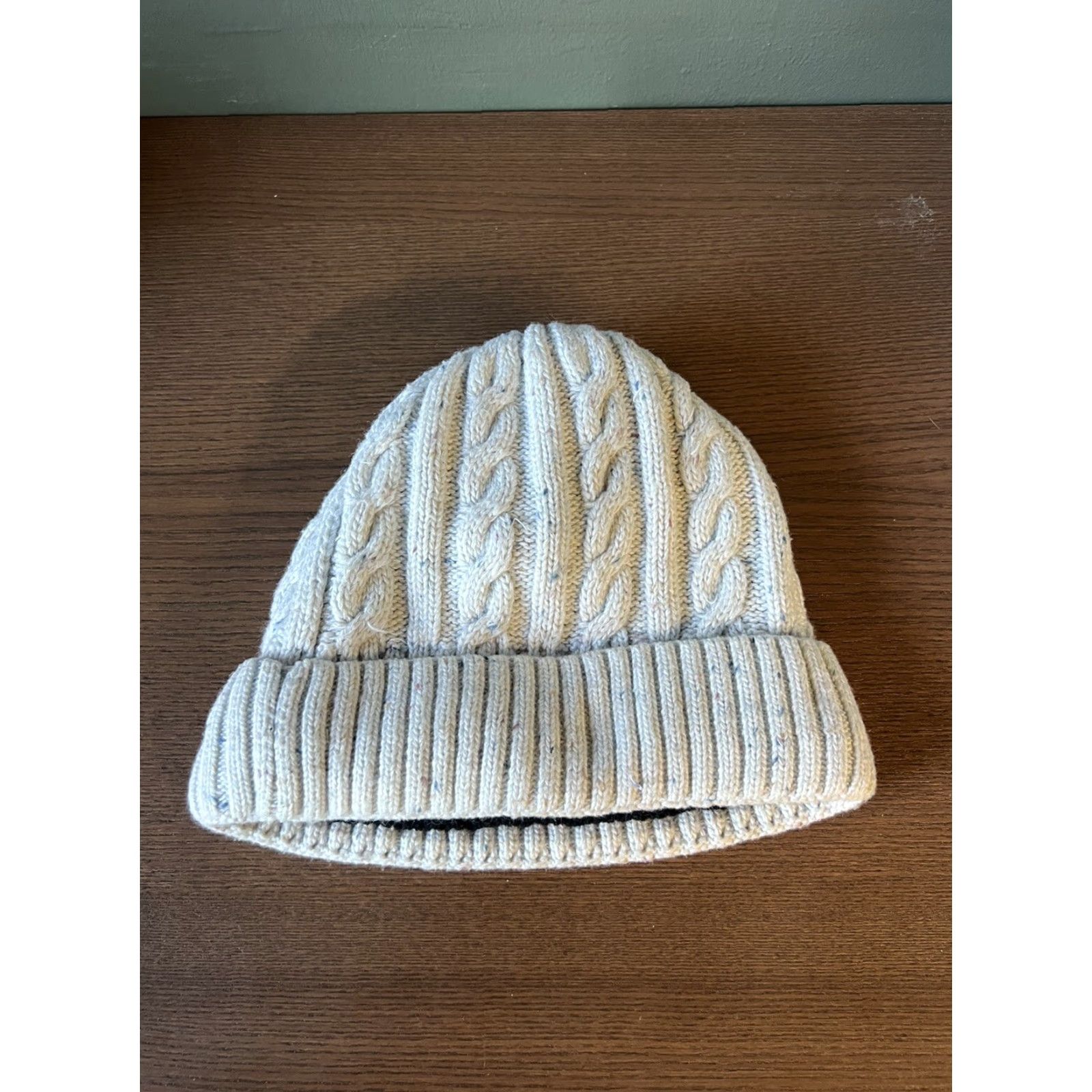 Prana Prana Womens White Knitted Beanie OSFM Size ONE SIZE - 2 Thumbnail
