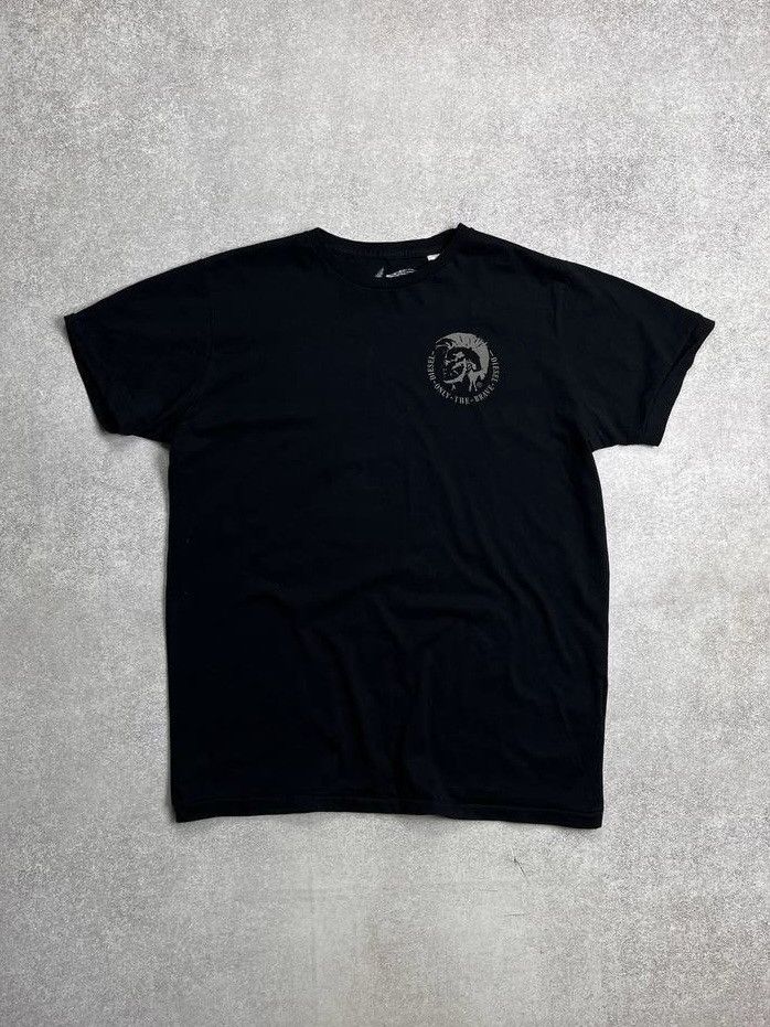 Diesel × Vintage Vintage Diesel Only The Brave Boxy T-shirt L Y2K Size US L / EU 52-54 / 3 - 1 Thumbnail