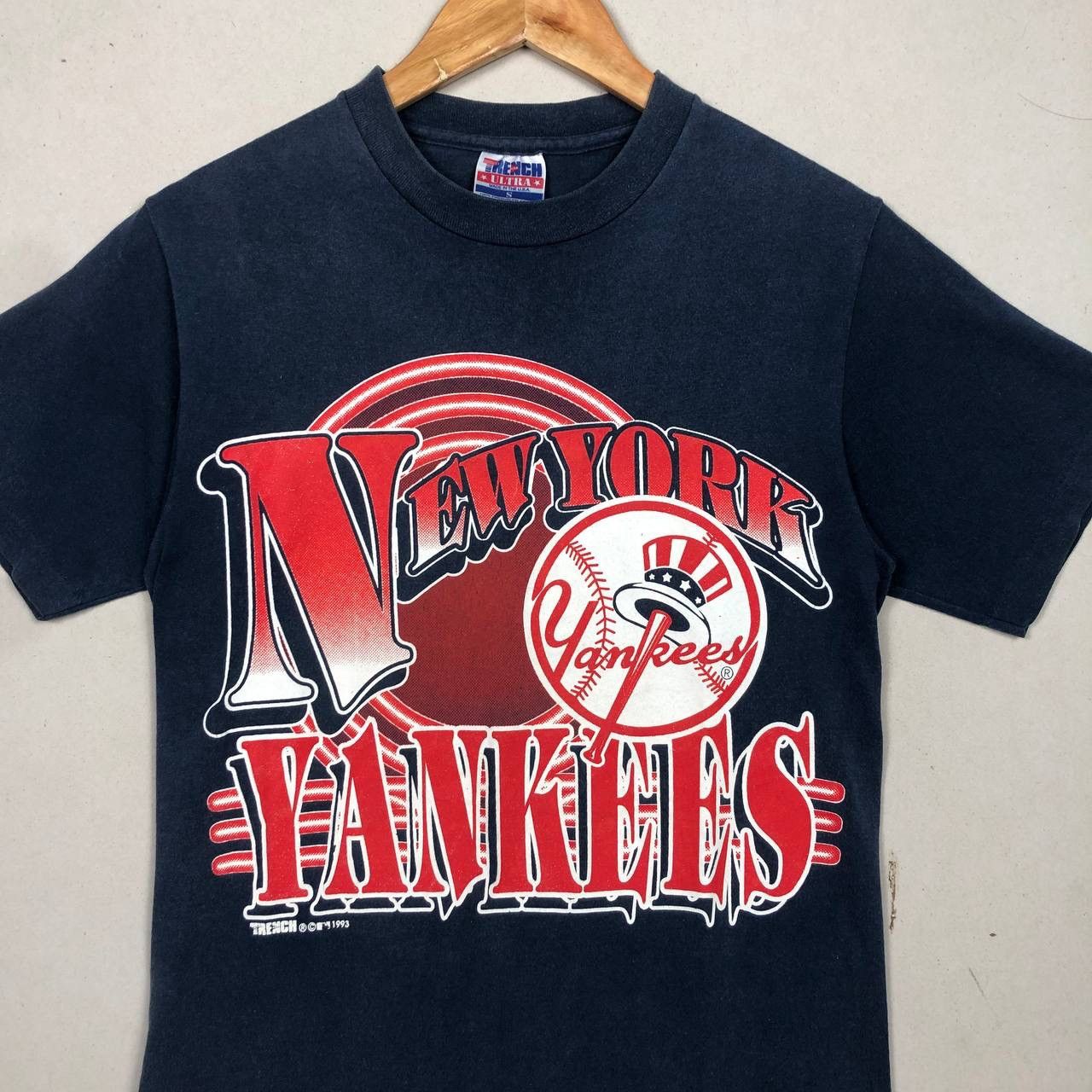 New York Yankees Vintage 90s New York Yankees Printed Tshirt Size US S / EU 44-46 / 1 - 3 Thumbnail