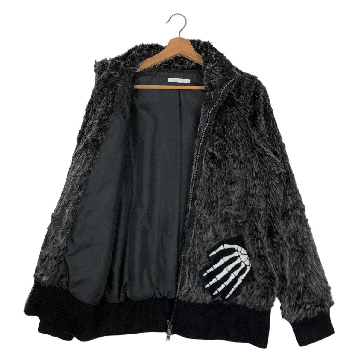 Hysteric Glamour 🔥90’s Vintage Bomber Jacket Mink Fur Design Issey Miyake Size US L / EU 52-54 / 3 - 9 Thumbnail