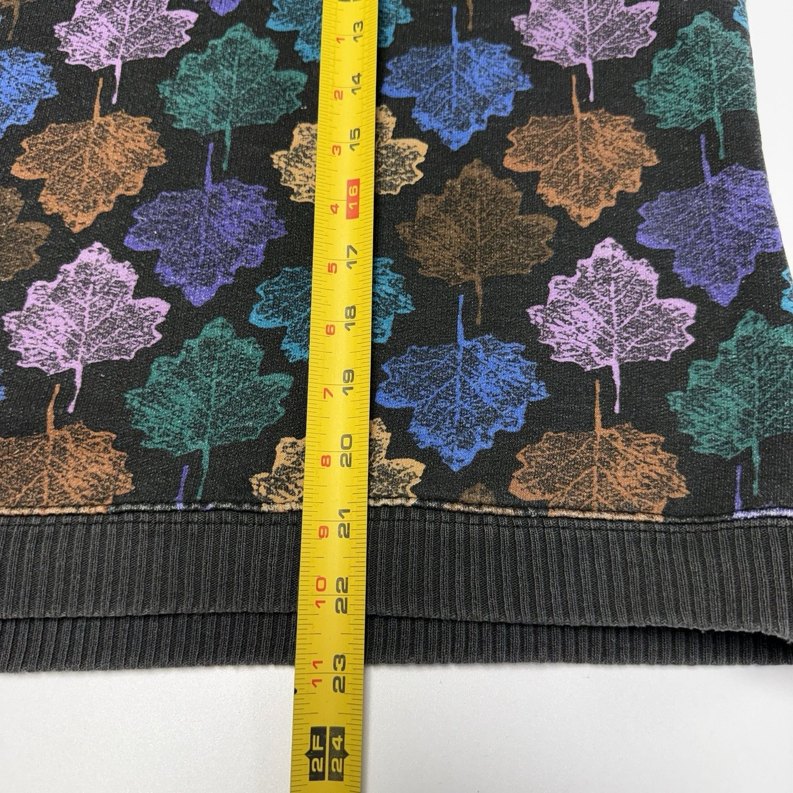 The North Face Vintage 80s The North Face Womens Leaf Print Sweatshirt Size M / US 6-8 / IT 42-44 - 9 Thumbnail