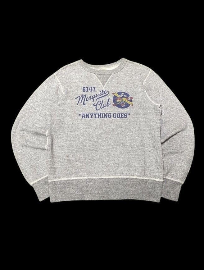Buzz Rickson's × Japanese Brand × Toyo Enterprises RARE ❗️Vintage Buzz Rickson Mosquito Club Sweatshirt Size US M / EU 48-50 / 2 - 1 Thumbnail