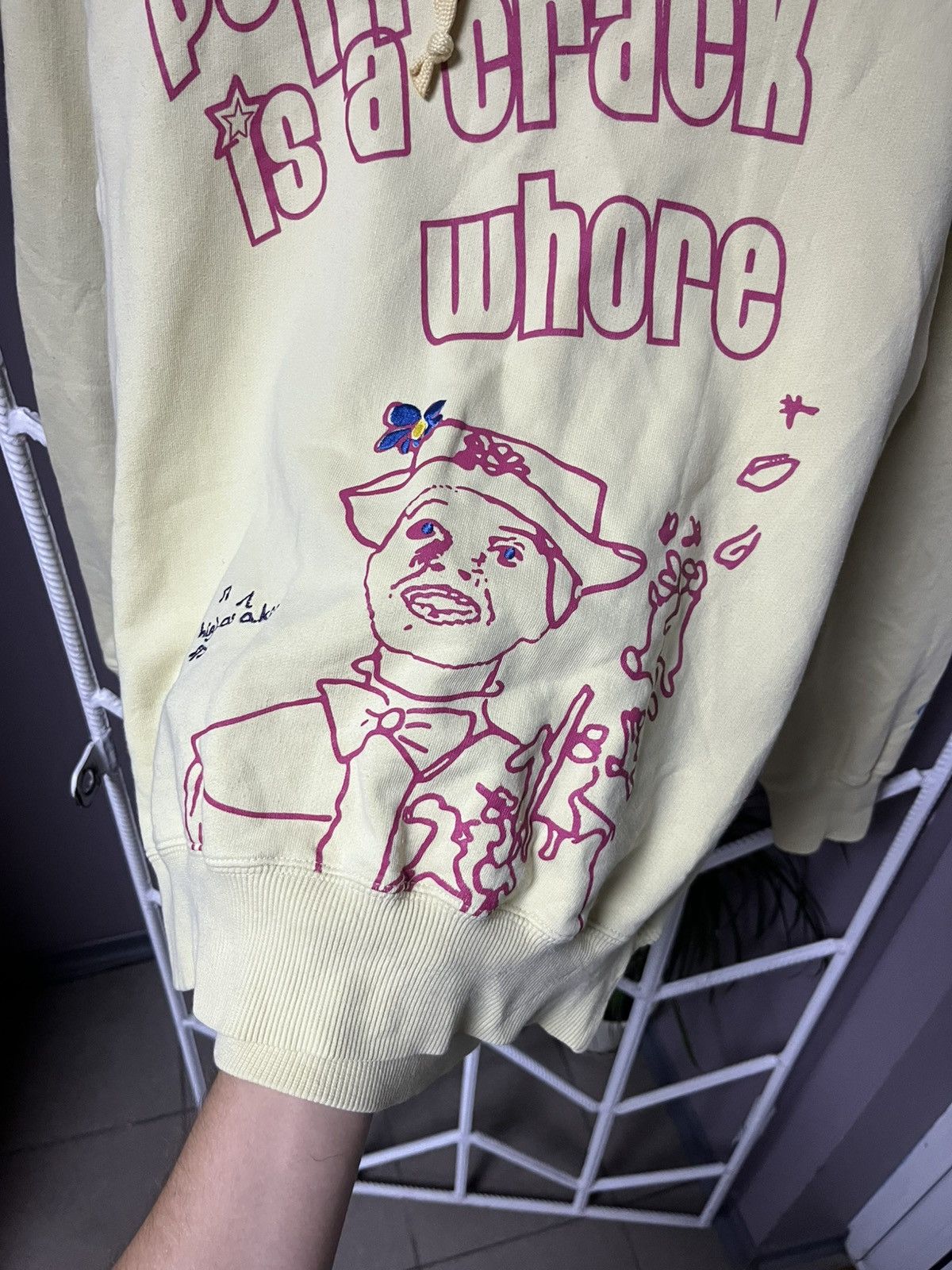 Japanese Brand Mary Poppins Crack Whore Y2K Hoodie Size US M / EU 48-50 / 2 - 4 Thumbnail