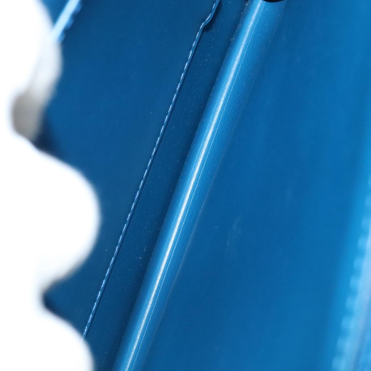 Louis Vuitton LOUIS VUITTON Epi Capuchin Shoulder Bag Blue M52345 Size ONE SIZE - 9 Thumbnail