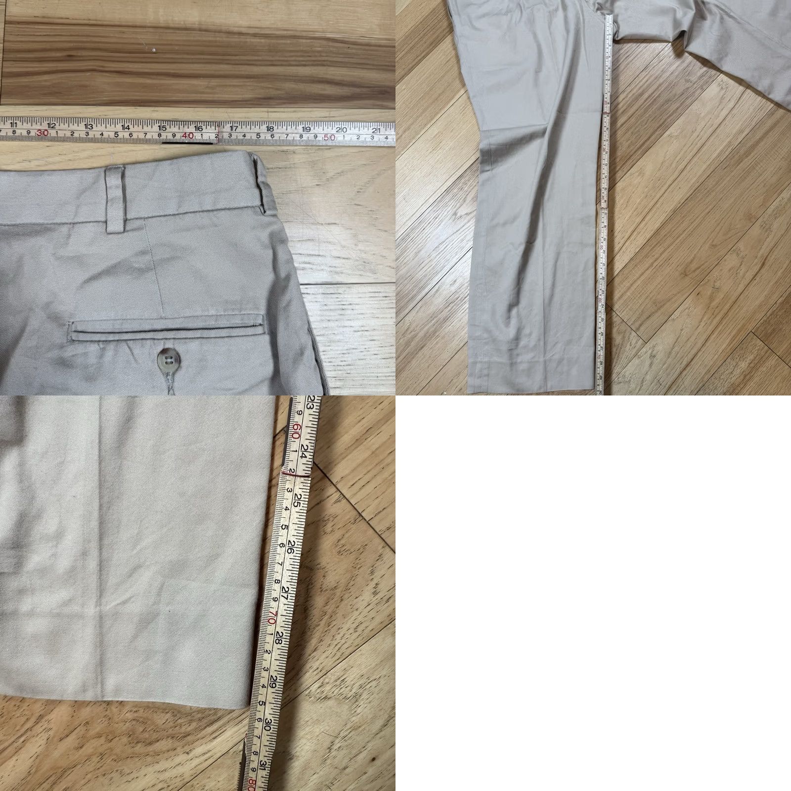 Polo Ralph Lauren VINTAGE Polo Ralph Lauren Dress Pants Mens 35x30 Khaki Beige Chino USA Made Size US S / EU 44-46 / 1 - 8 Thumbnail