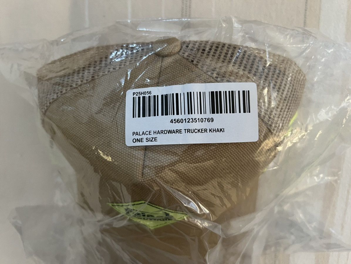 Palace Palace Hardware Trucker Khaki Hat Cap SnapBack One Size Size ONE SIZE - 9 Thumbnail