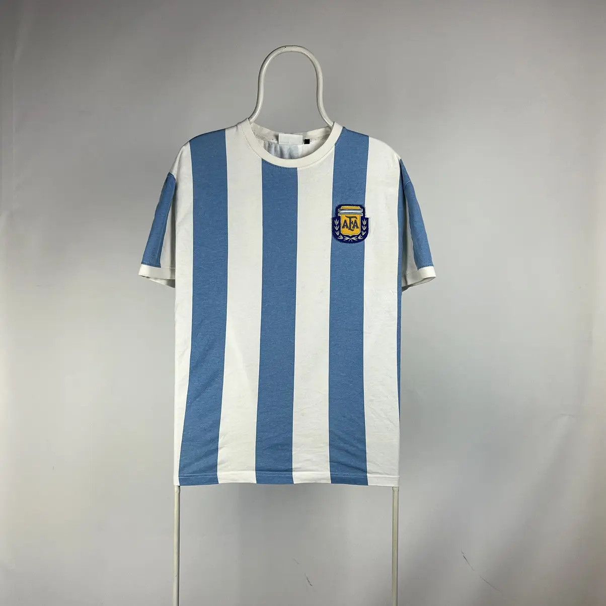 Vintage Retro football Argentina Tshirt size Large Size US L / EU 52-54 / 3 - 1 Thumbnail