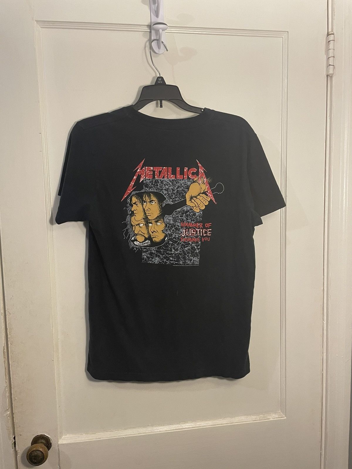 Metallica × Vintage Men’s Small Black Metallica Graphic Band Tee Size US S / EU 44-46 / 1 - 2 Thumbnail