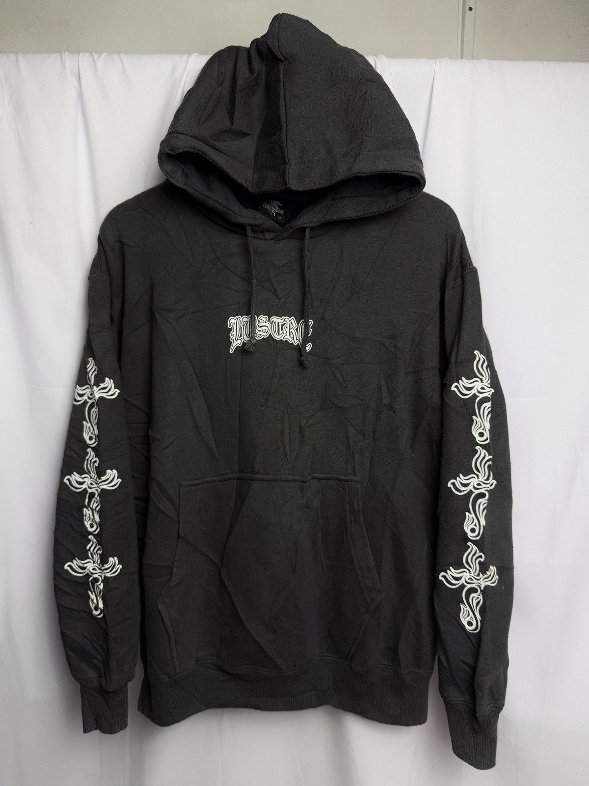 Japanese Brand × PPFM Tribal Crosses Sleeve Hoodie Poem Japanese Size US M / EU 48-50 / 2 - 2 Thumbnail