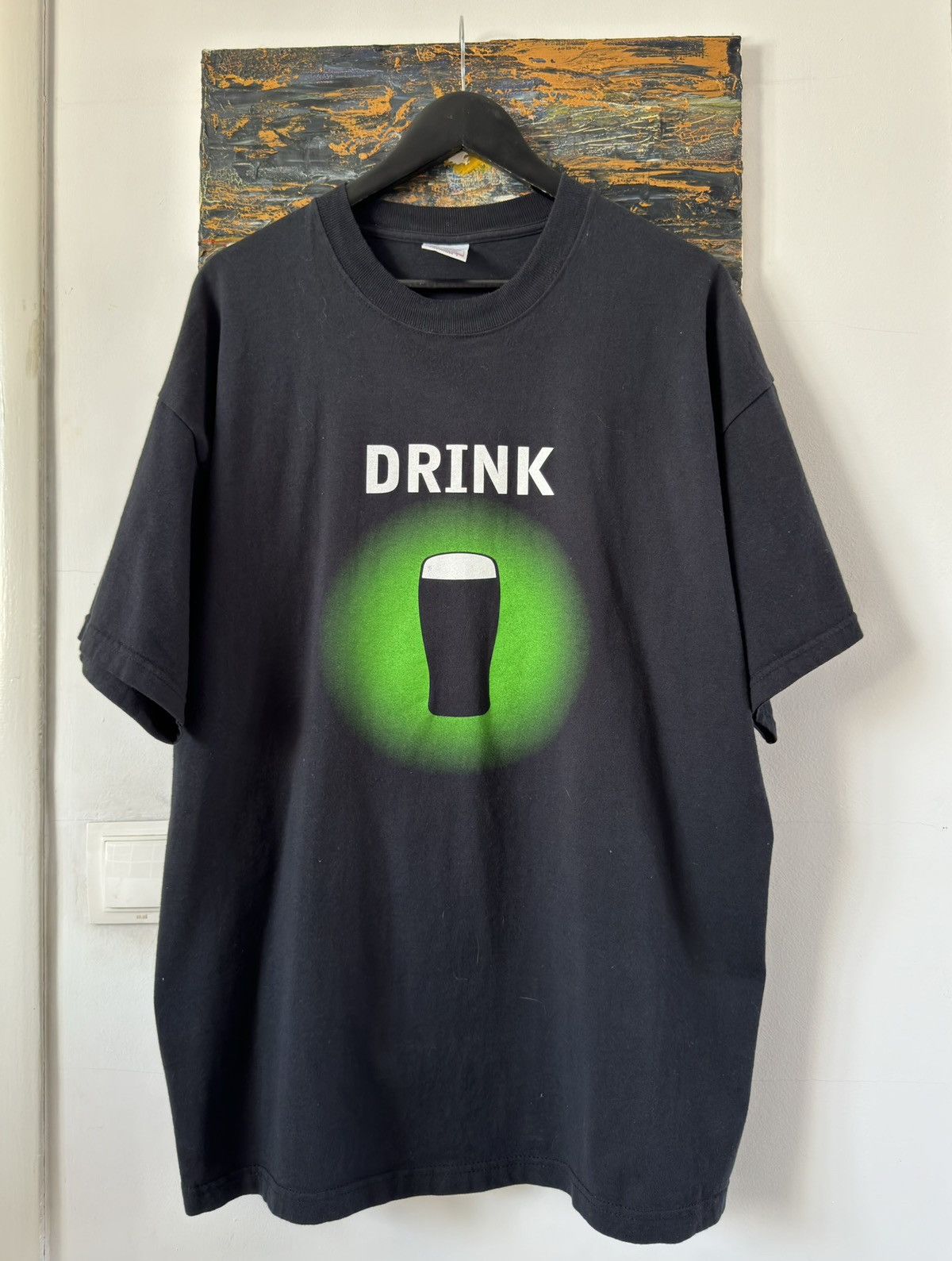 Band Tees × Vintage Vintage 90s Guiness Saint Patrick Day Tee Drink Beer Size US XL / EU 56 / 4 - 1 Thumbnail