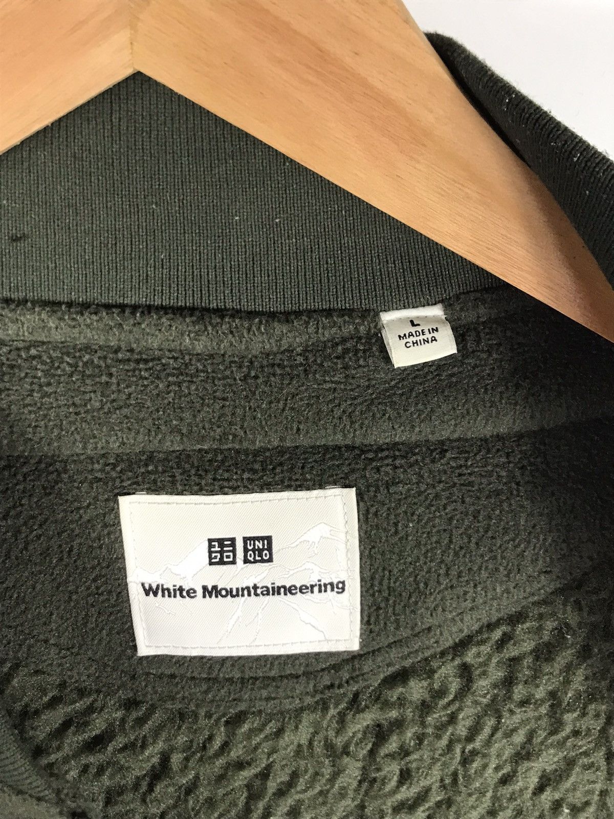 Uniqlo × White Mountaineering 🌟White Mountaineering Deep Pile Fleece Jacket Size US L / EU 52-54 / 3 - 9 Thumbnail