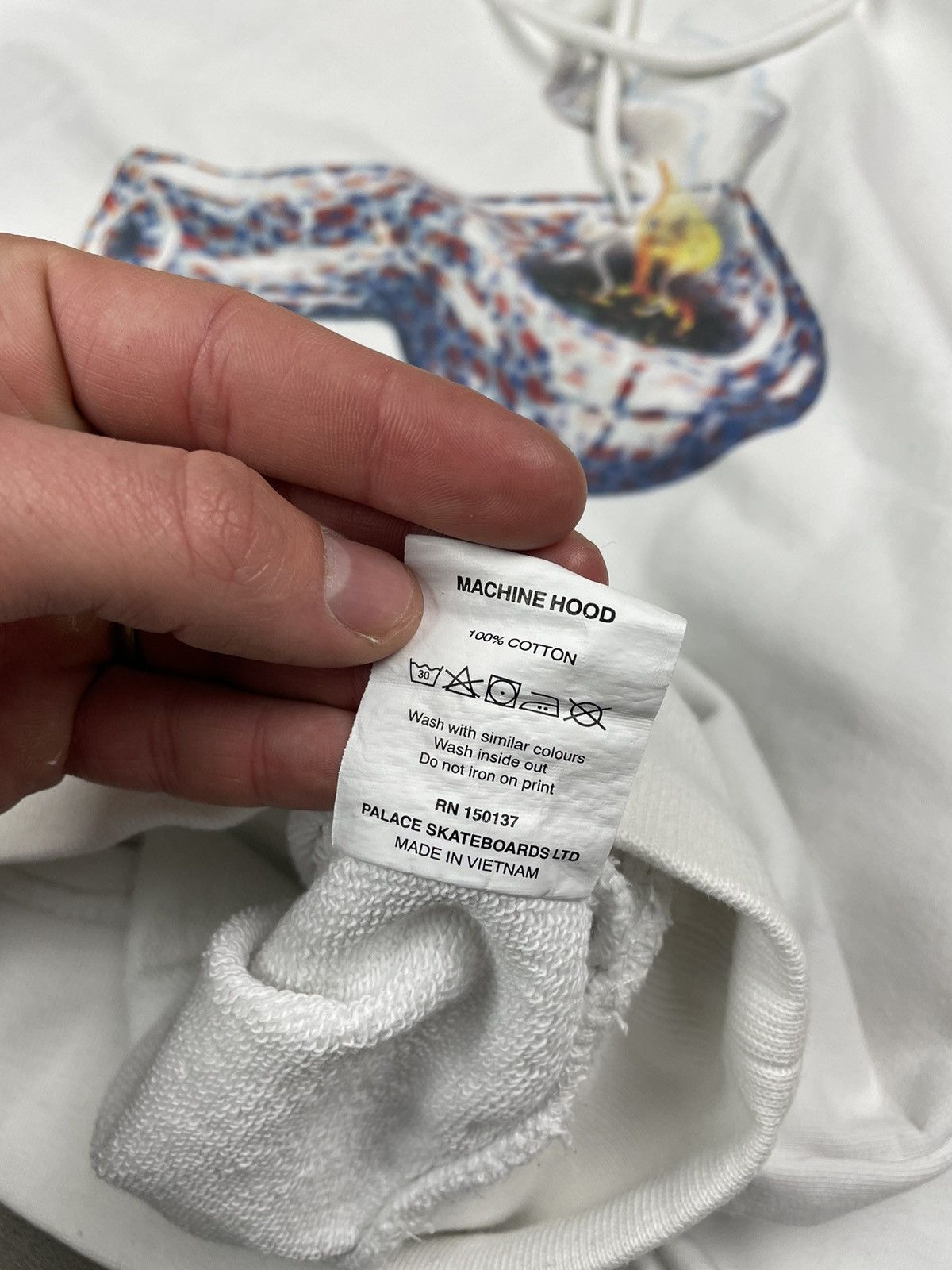 Palace × Vintage Palace Machine hoodie vintage skateboarding hoodie Size US M / EU 48-50 / 2 - 4 Thumbnail