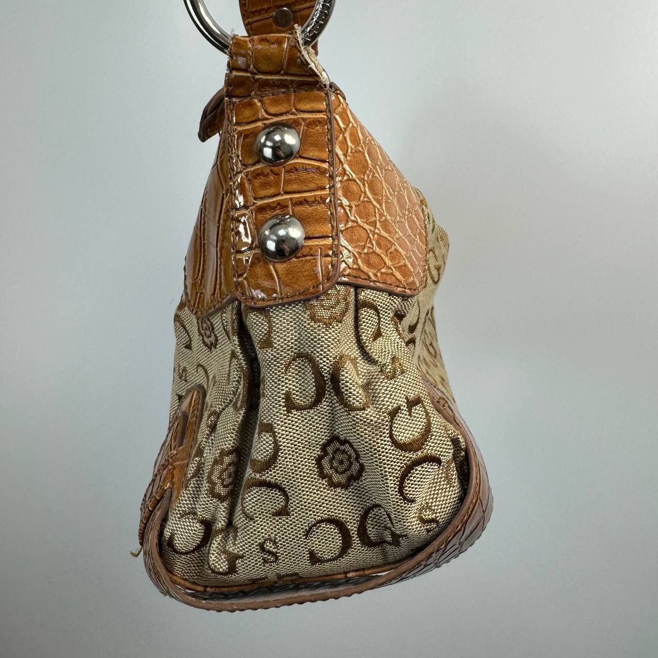Other Gussaci Y2K Mini Shoulder Bag Brown Womens Size ONE SIZE - 8 Thumbnail