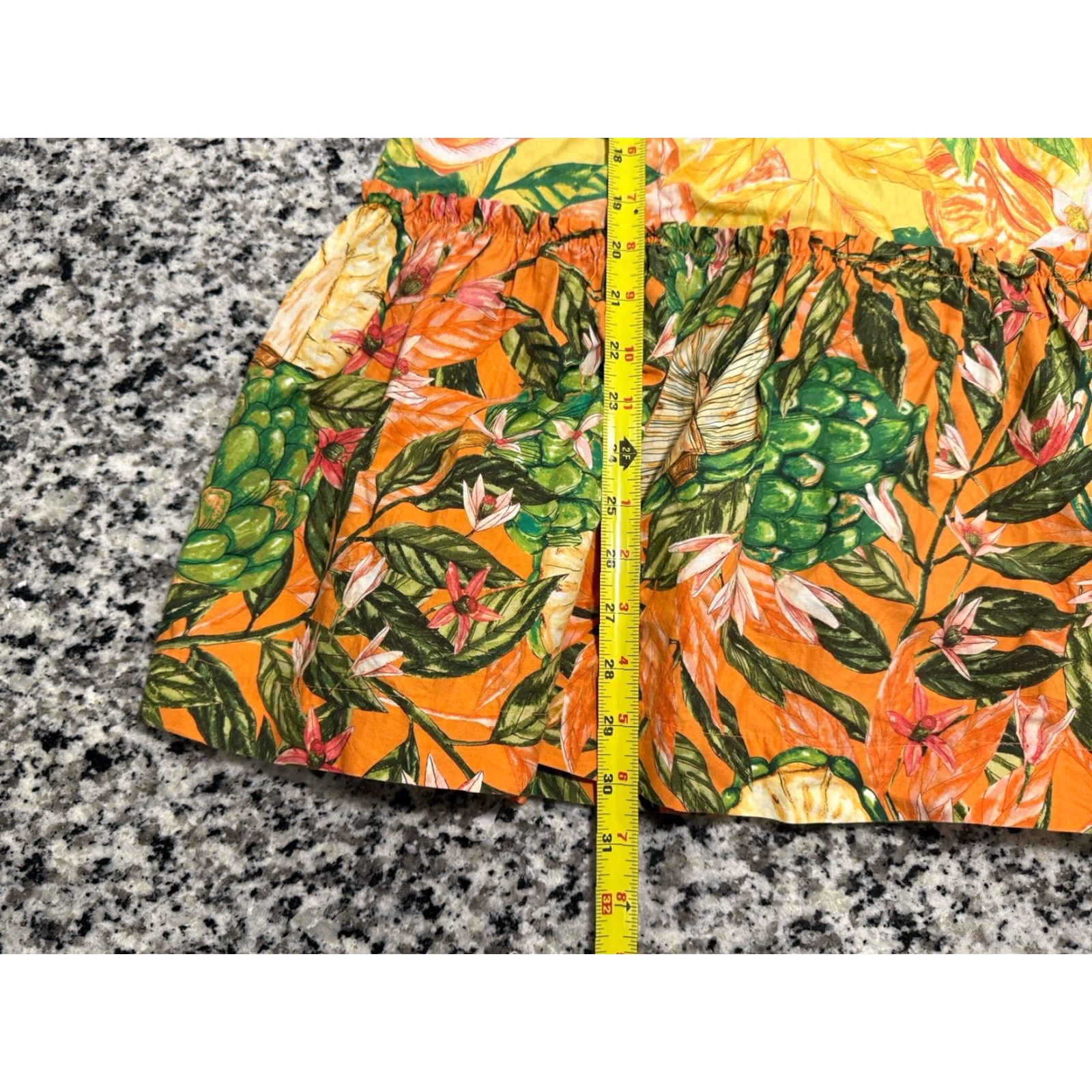 Farm Rio Farm Rio Caipirinha Mini Dress 100% Cotton Sleeveless Floral Printed Multi Day/Night Casual Womens M Size M / US 6-8 / IT 42-44 - 5 Thumbnail