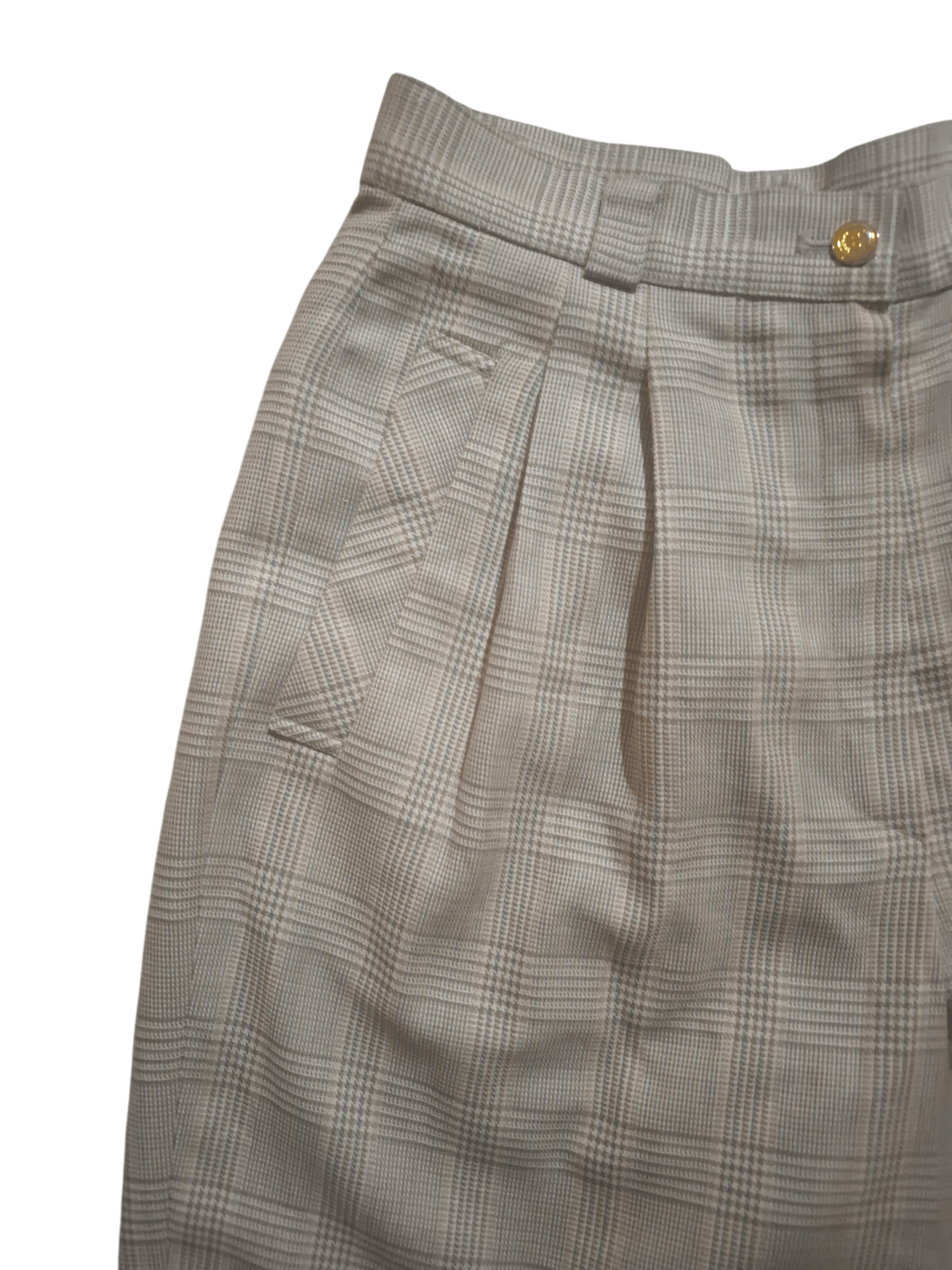 Dior Vintage 1993 Christian Dior Sports Plaid Trousers Size 25" / US 0 / IT 36 - 5 Thumbnail