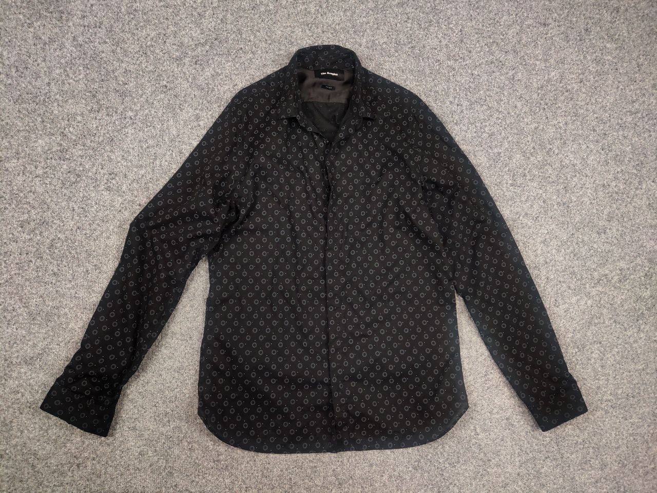 The Kooples The Kooples Design Casual Print Black long sleeve shirt Size US M / EU 48-50 / 2 - 8 Thumbnail