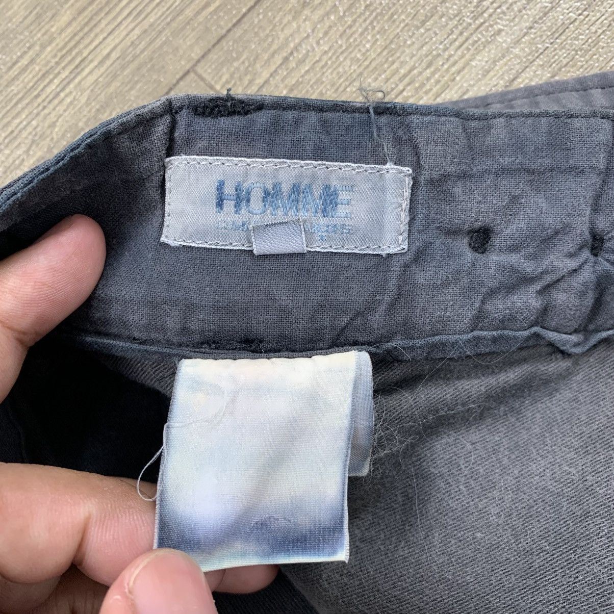 Comme des Garcons × Comme des Garcons Homme × Junya Watanabe Comme des Garcons Homme Washed Black Chino Pants Size US 27 - 10 Thumbnail