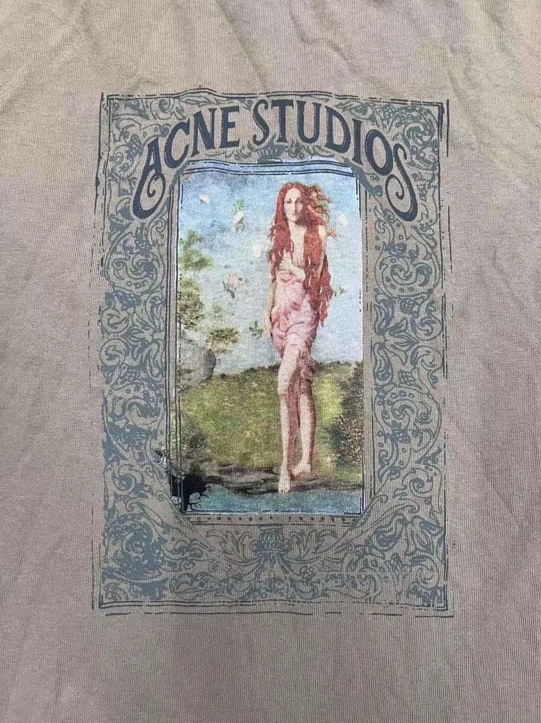 Acne Studios Acne Studios Layered Print Oversized Long Sleeve T. Size US S / EU 44-46 / 1 - 3 Thumbnail