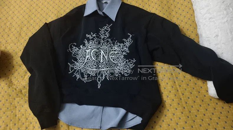 Acne Studios Acne Studios Glow-in-the-Dark Oversized Hoodie Size M / US 6-8 / IT 42-44 - 3 Thumbnail