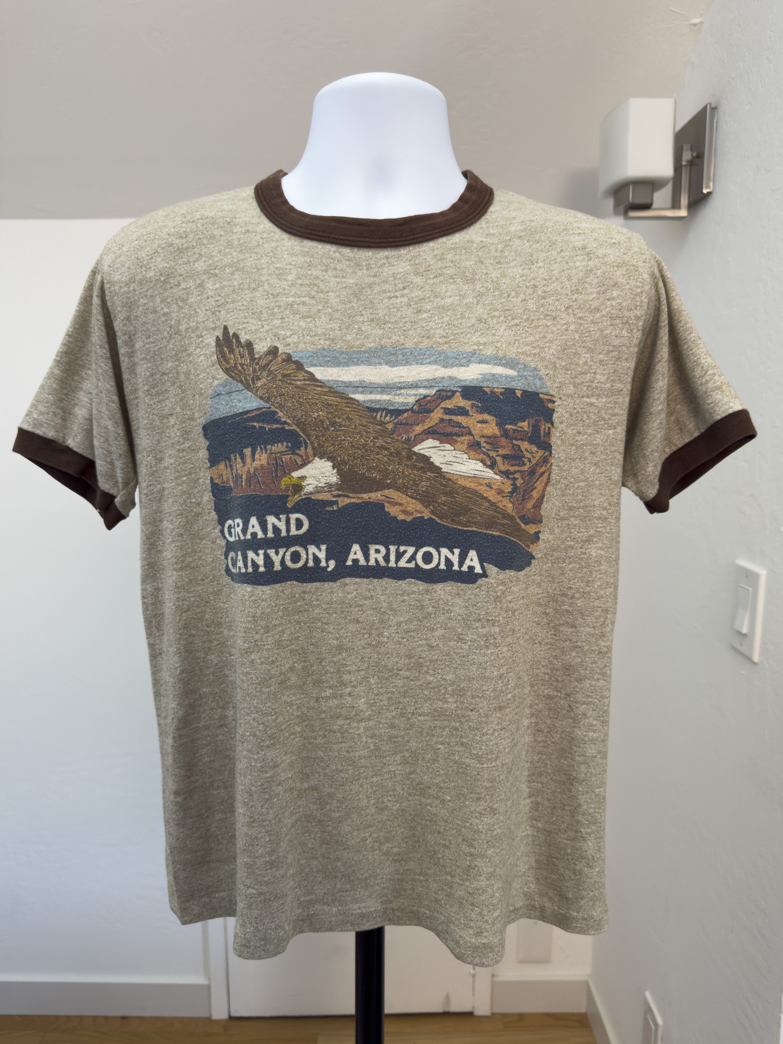 Other Vintage Grand Canyon Single Stitch Double Sided Ringer T Size US L / EU 52-54 / 3 - 1 Thumbnail