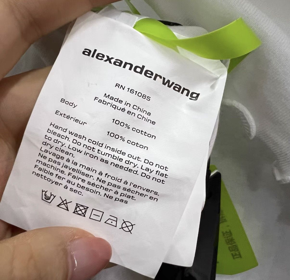 Alexander Wang Alexander Wang Logo Embroidered Crew Neck Short Sleeve J41 Size XS / US 0-2 / IT 36-38 - 4 Thumbnail