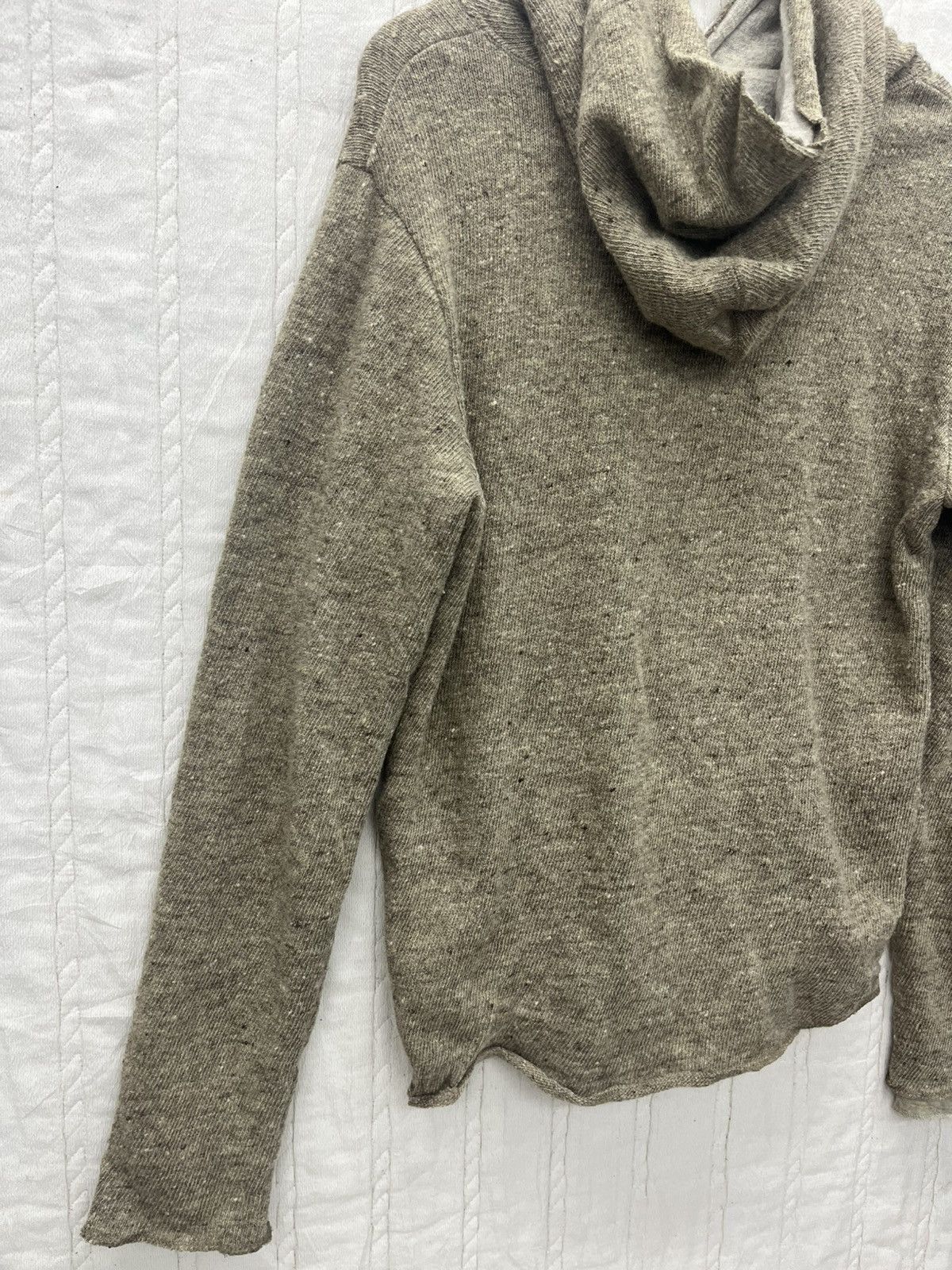 Japanese Brand × Remi Relief × Vintage ARCHIVE🔥REMI RELIEF WOOL KNIT DOUBLE LAYER HOODIE Size US M / EU 48-50 / 2 - 5 Thumbnail