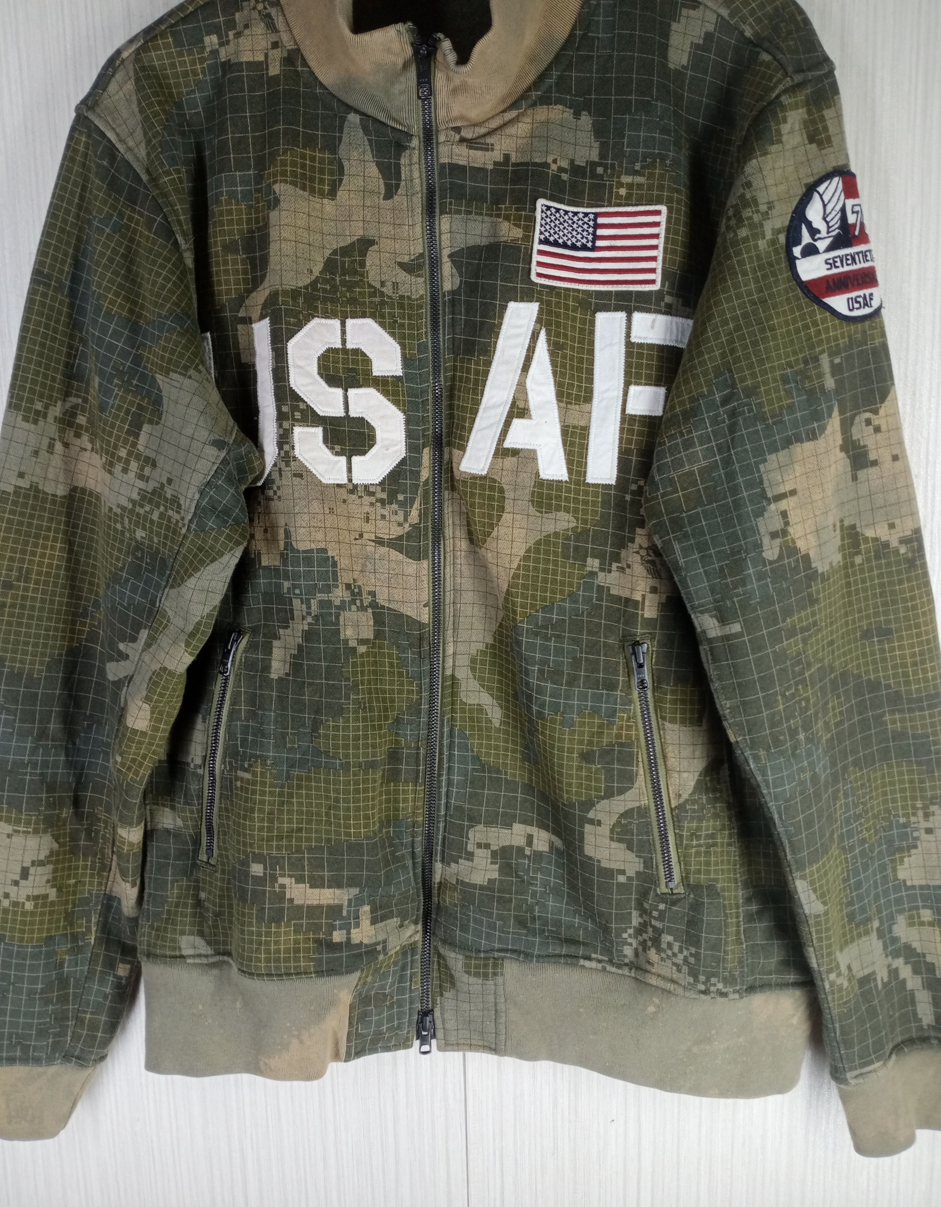 Avirex Avirex MFG. U.S. Air Force 70th Anniversary USAF Sweater Size US L / EU 52-54 / 3 - 6 Thumbnail