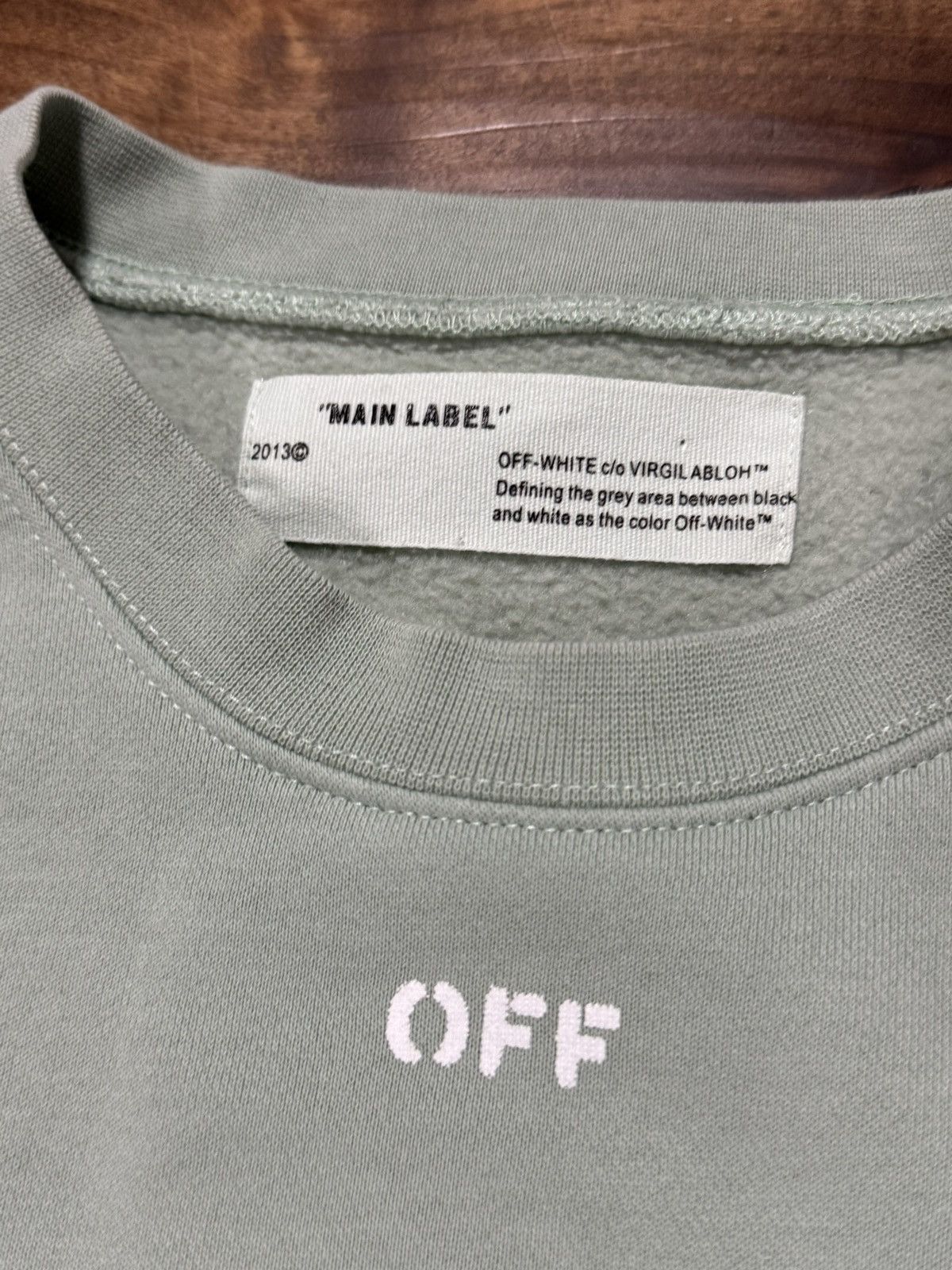 Off-White Off-White main label sweatshirt with floral graphics Size S / US 4 / IT 40 - 8 Thumbnail