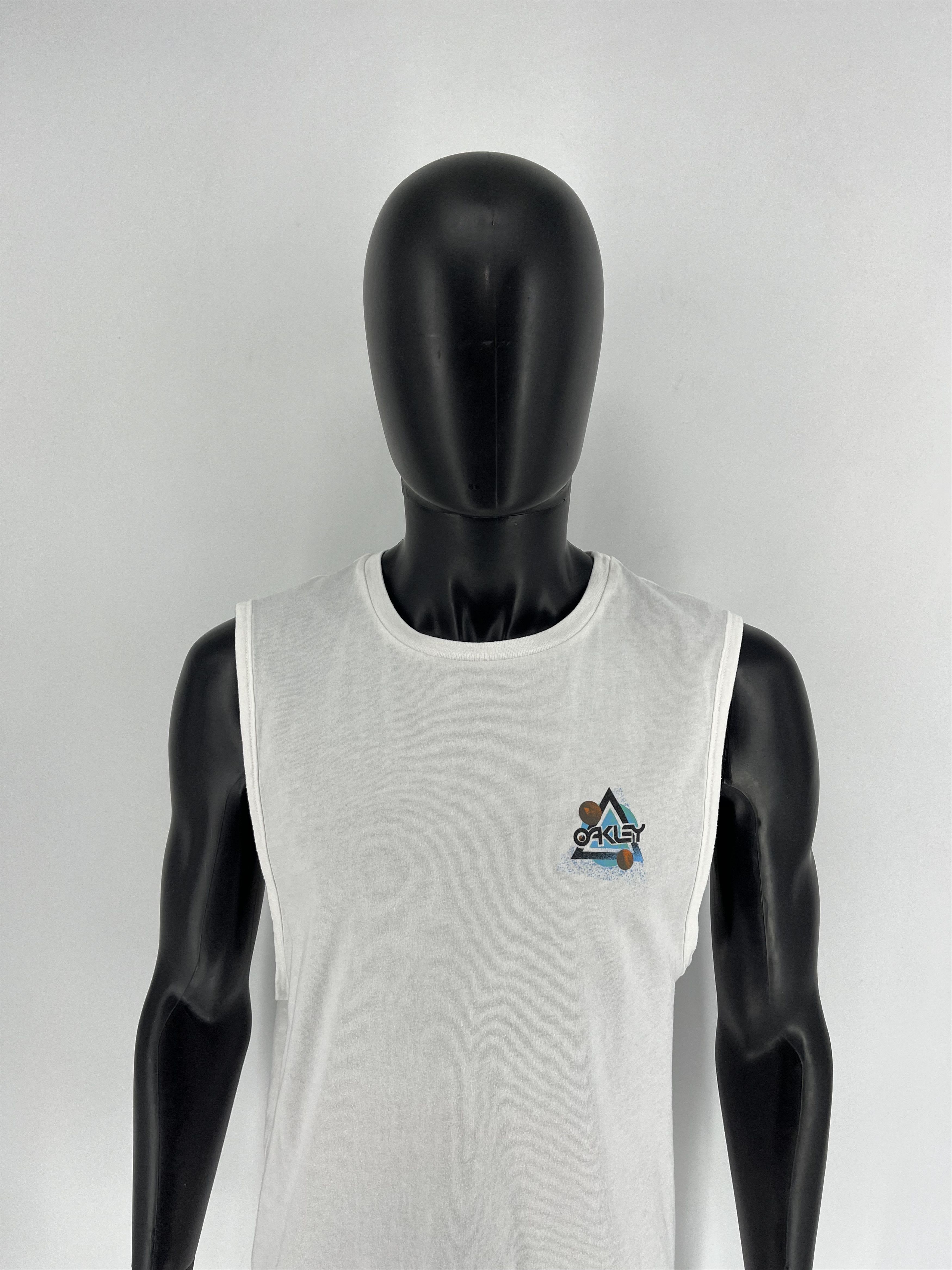 Oakley × Vintage Oakley Vintage T Shirt Big Reflective Center Logo Size Size US M / EU 48-50 / 2 - 6 Thumbnail