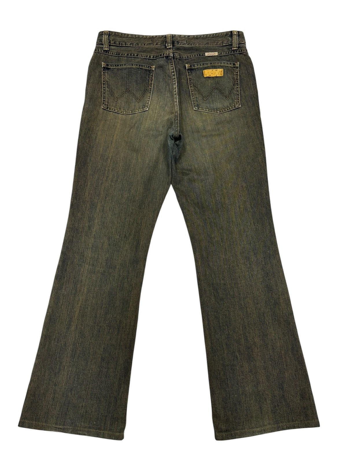 Kapital Flare Jeans Earthy Mud Wash Wrangler Rusty Denim Jeans Size US 32 / EU 48 - 8 Thumbnail